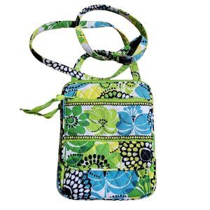 Vera Bradley Limes Up Small Hipster Crossbody Retired 2012 Purse Travel Casual